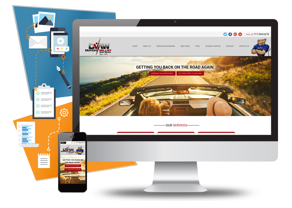 Small Business websites graphic