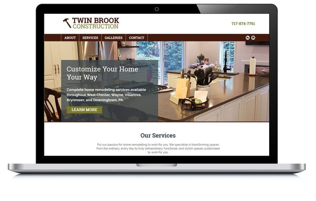 Example of Twin Brook Construction
