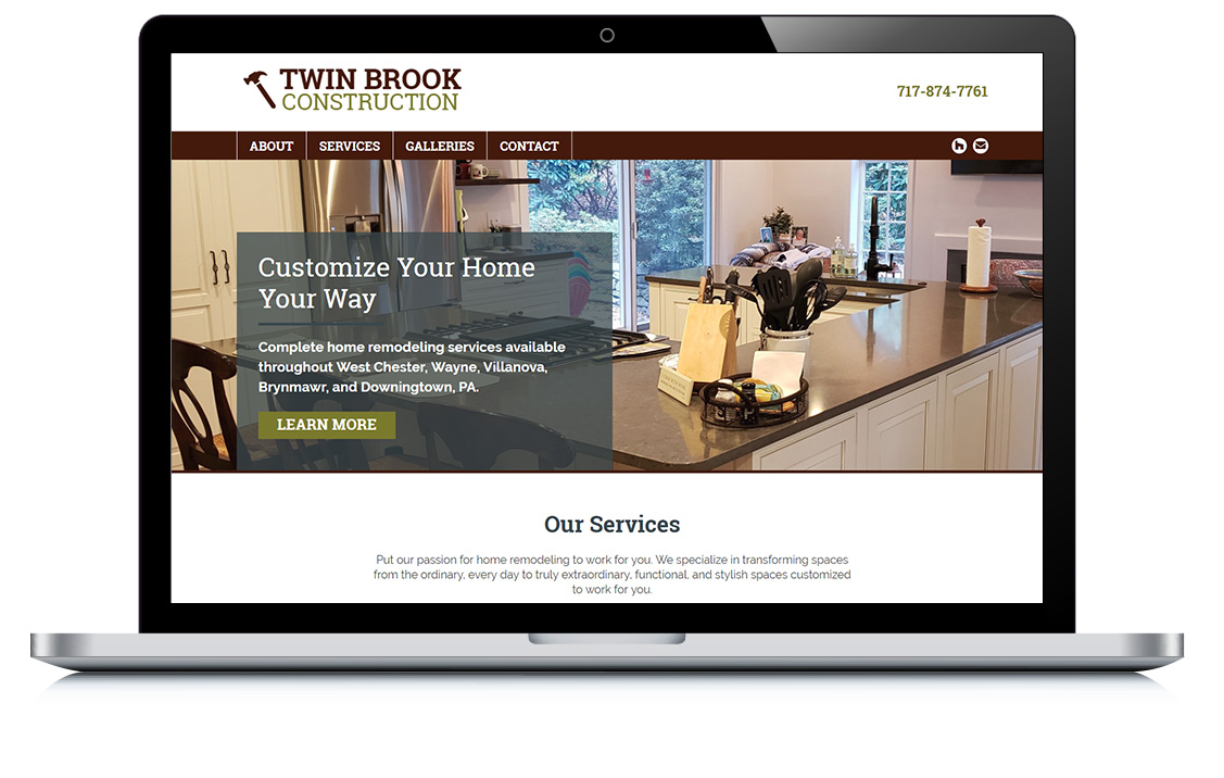 Example of Twin Brook Construction