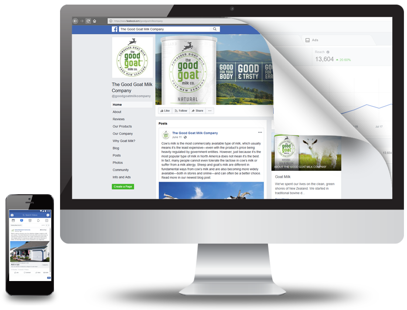 Good Goat Company Facebook Services