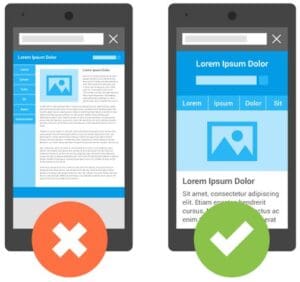 Mobile first design