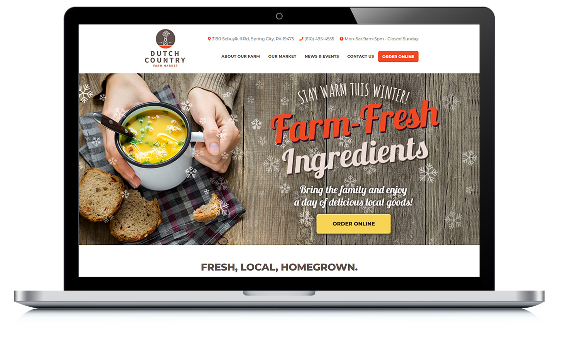 Example of Dutch Country Farm Market