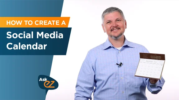 How To Create A Social Media Calendar - Ask EZ