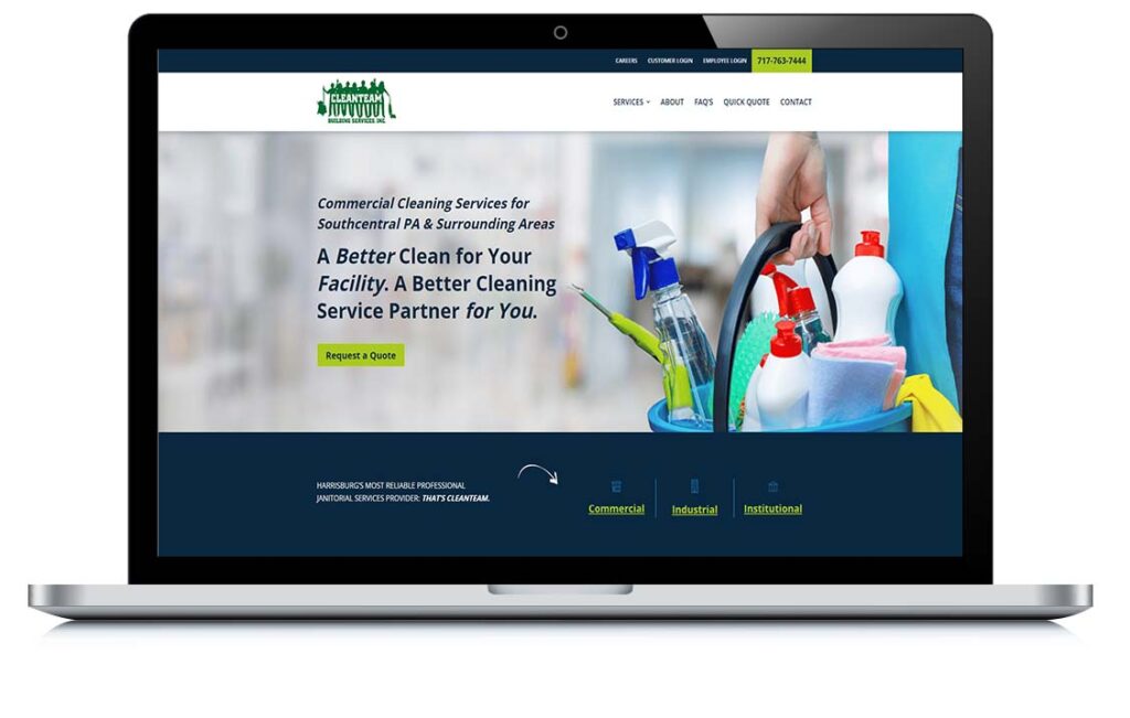 Example of Cleanteam Building Services Inc