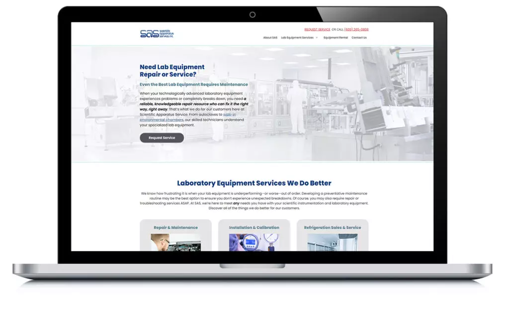 Example of Scientific Apparatus Service