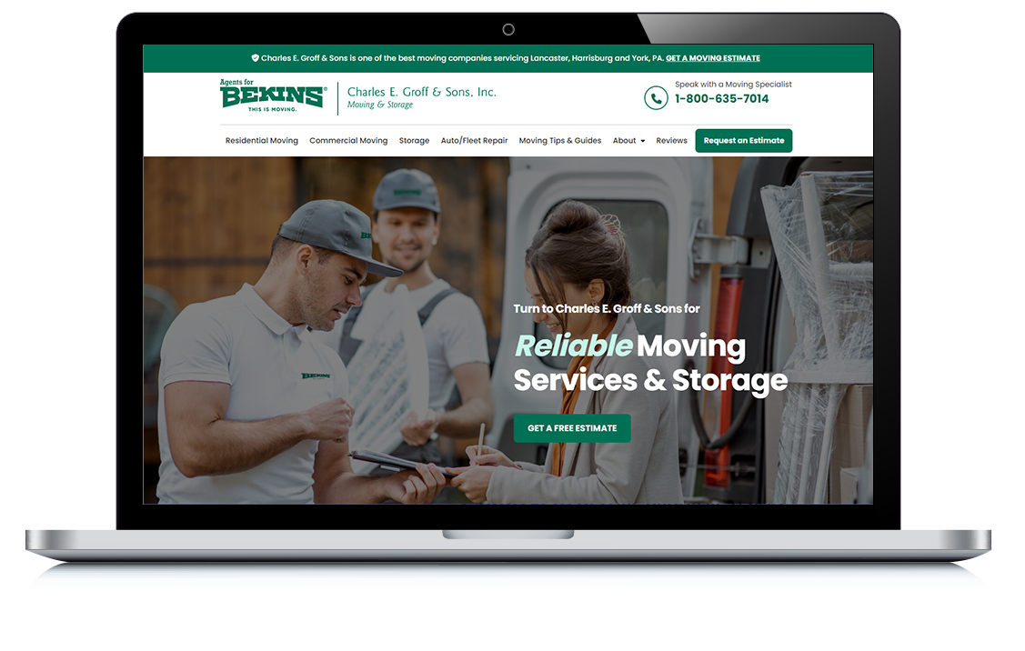 Example of Charles E. Groff & Sons