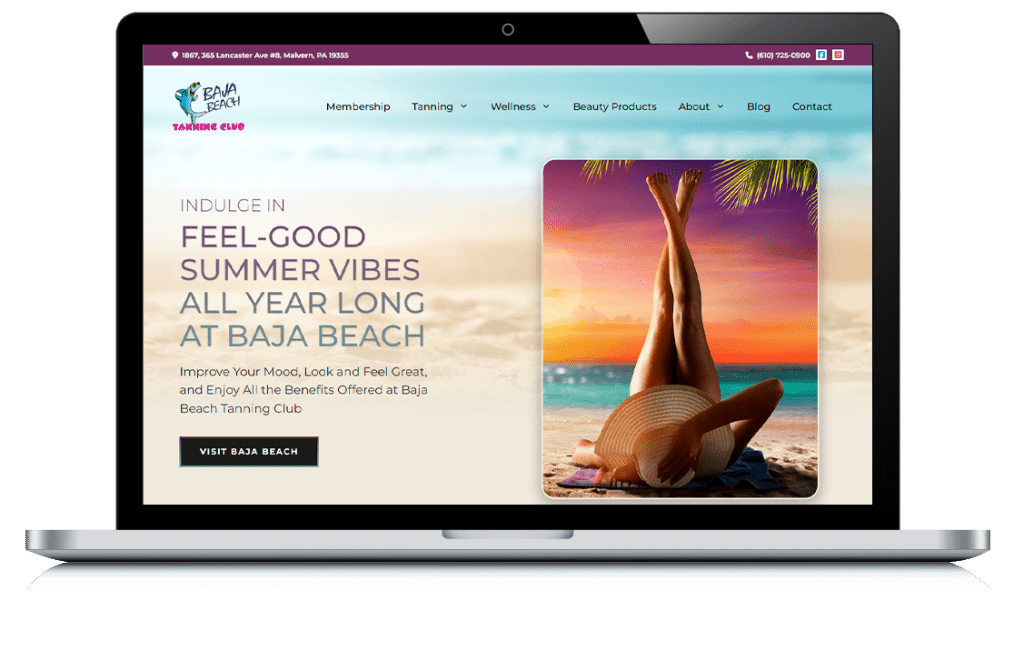 Example of Baja Beach Tanning Club