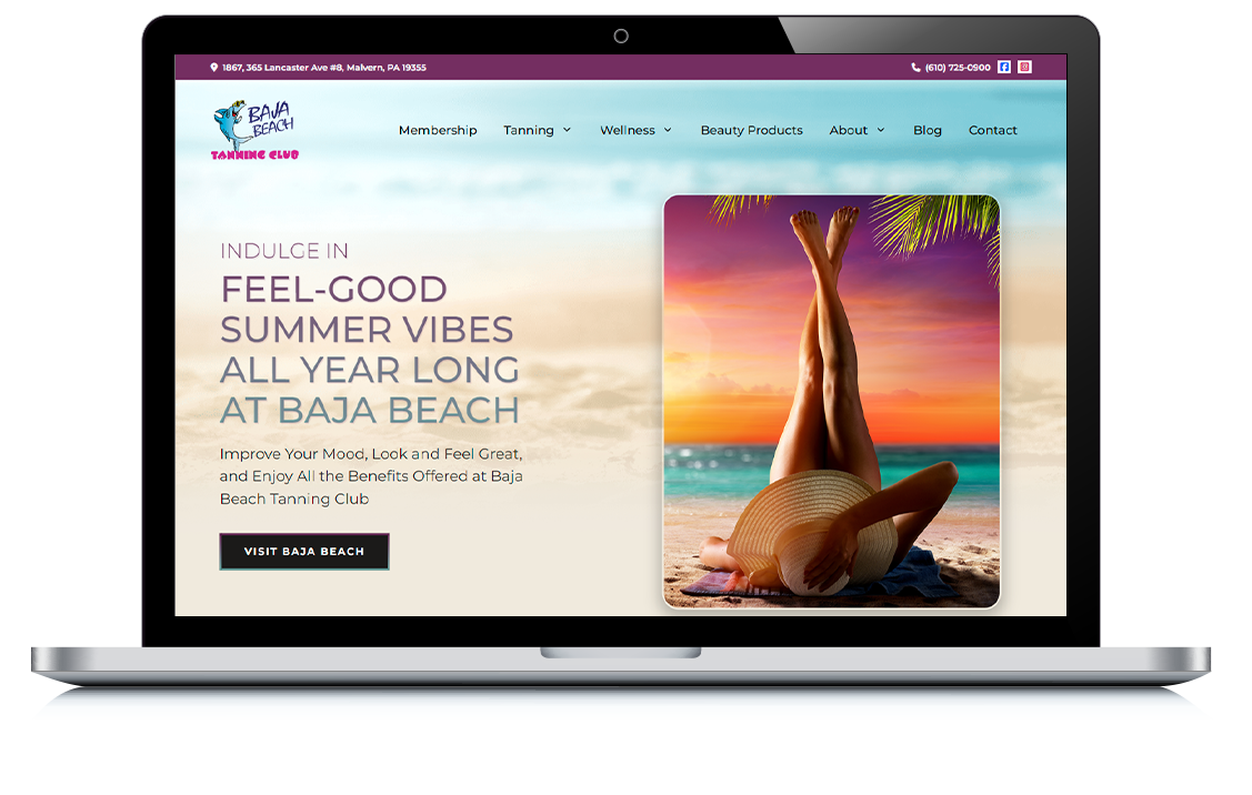 Example of Baja Beach Tanning Club