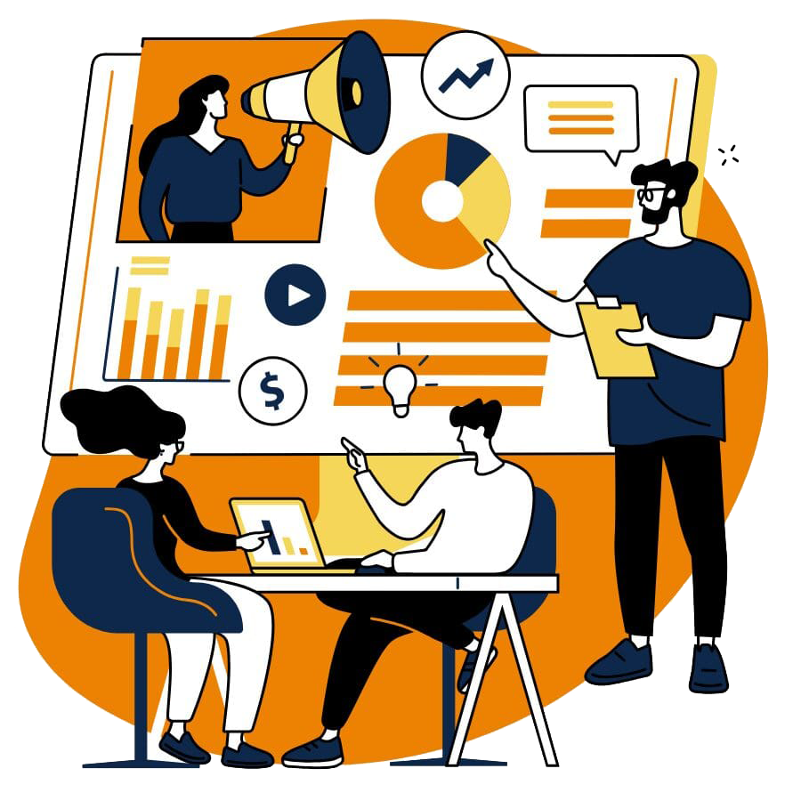 people graph graphic
