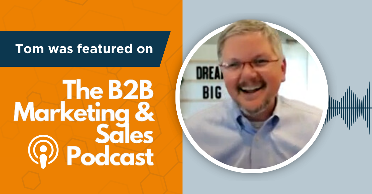 The B2B Marketing & Sales podcast cover image