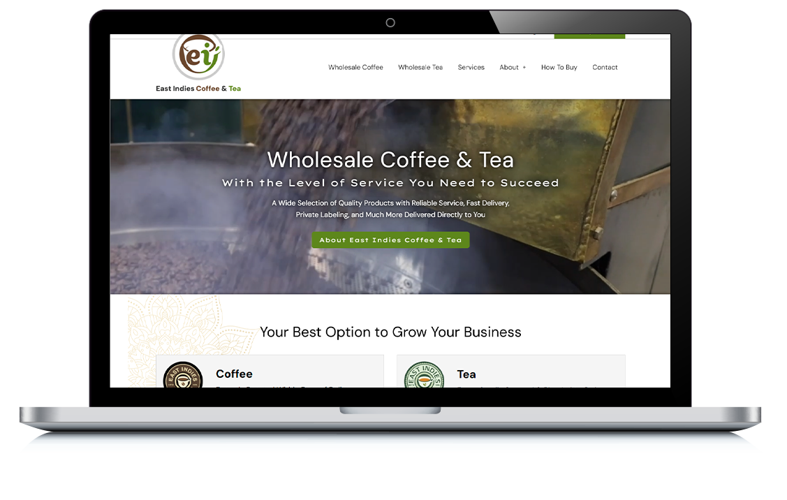 Example of East Indies Coffee & Tea