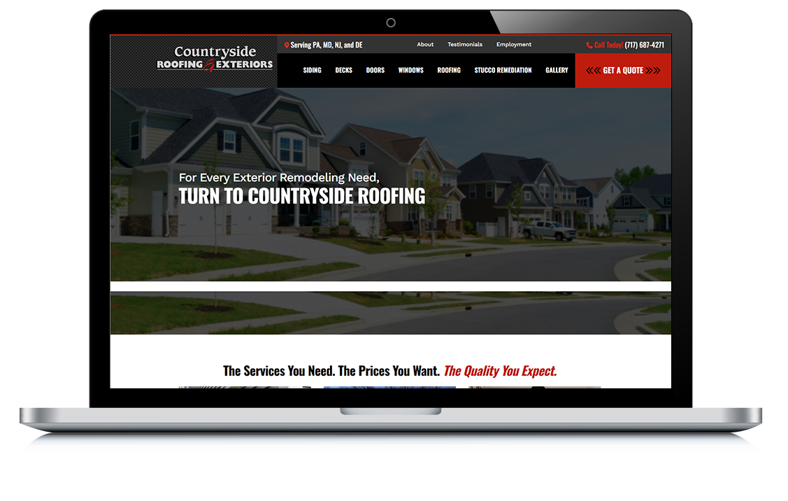 Example of Countryside Roofing & Exteriors