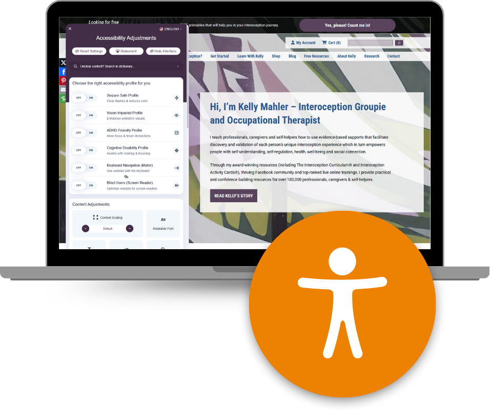 kelly mahler website with ADA compliance software