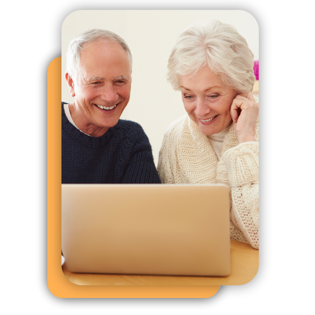 seniors on computer