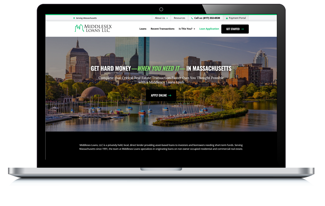 Example of Middlesex Loans LLC